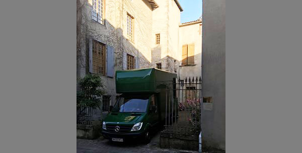 Confolens City in Poitou-Charentes, France